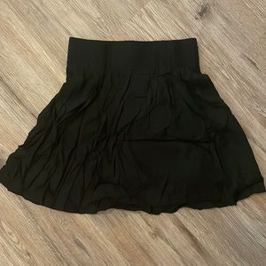 FREE ADD IF BUNDLED Black Mini Skirt